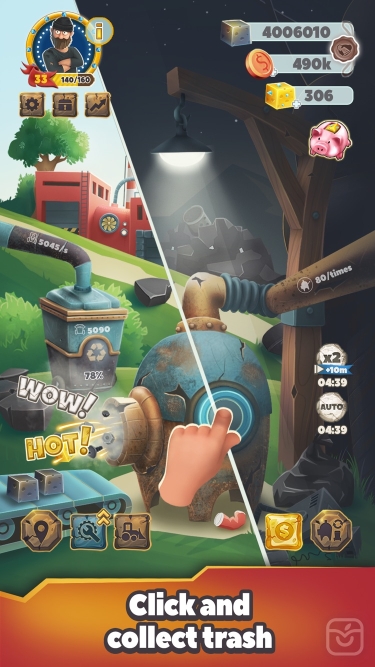 تصاویر Trash Tycoon: idle clicker sim