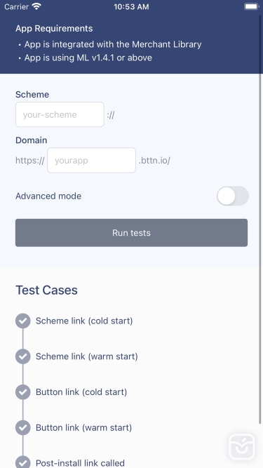تصاویر Button Test Helper