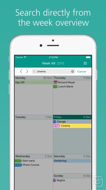 تصاویر Easy Calendar | $1.99