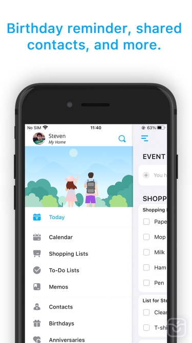 تصاویر Shared Family Calendar: FamCal