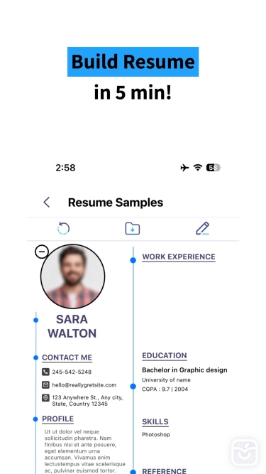 تصاویر ResuME Maker - CV Jobs Builder ++
