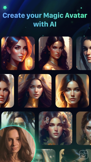 تصاویر AI Painting: Generate Art Girl