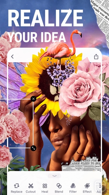 تصاویر Cut & Paste Photo Blender