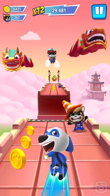 تصاویر Talking Tom Hero Dash Run Game ++