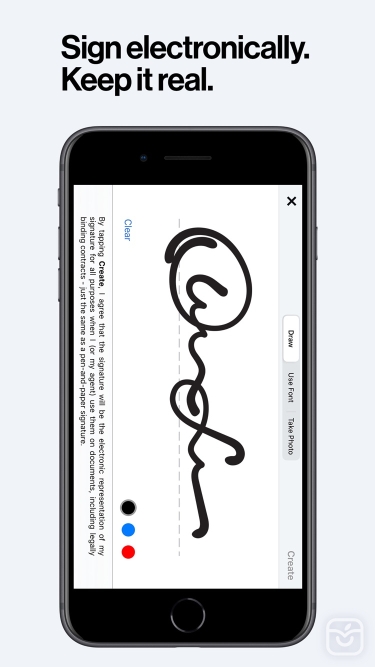 تصاویر DocuSign - Upload & Sign Docs