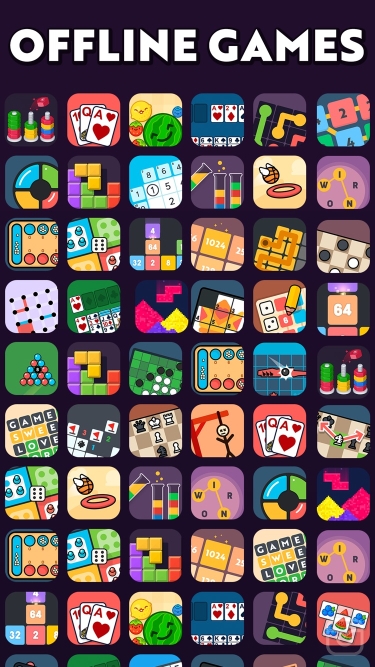 تصاویر Offline Games - No Wifi Games++| آنلاک شده