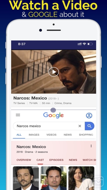 تصاویر Split Screen Multitasking View