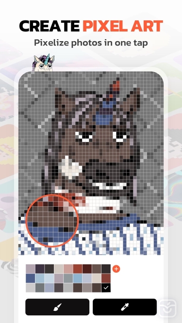 تصاویر AI NFT Art Generator: UniPixel ++