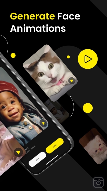 تصاویر AI Face Dance
