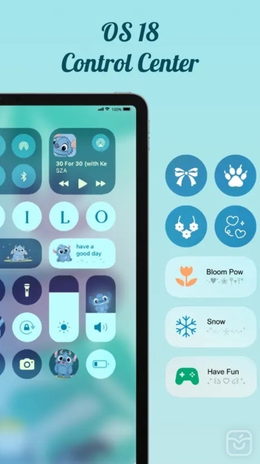 تصاویر Cool Themes & Fonts: Cute Text
