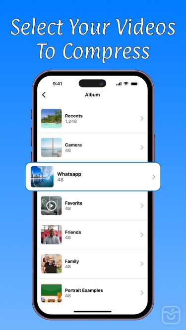 تصاویر Video compress - VideoSqueeze ++
