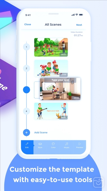 تصاویر Renderforest Intro & Animation