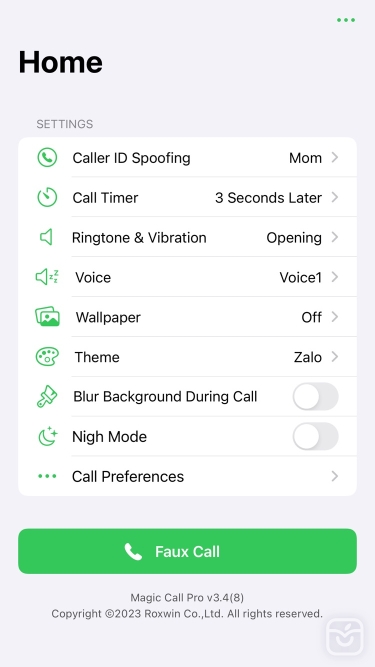 تصاویر Magic Call Pro: Simulate Calls