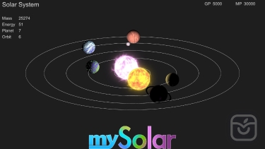 تصاویر mySolar - Build your Planets