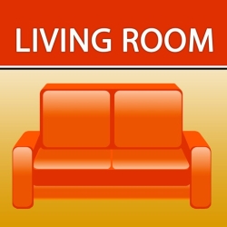 لوگو Living rooms. Interiors design