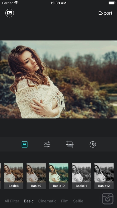تصاویر Luca - Photo Editor & Filters ++