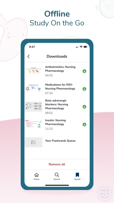 تصاویر Osmosis Nursing Videos & Notes ++