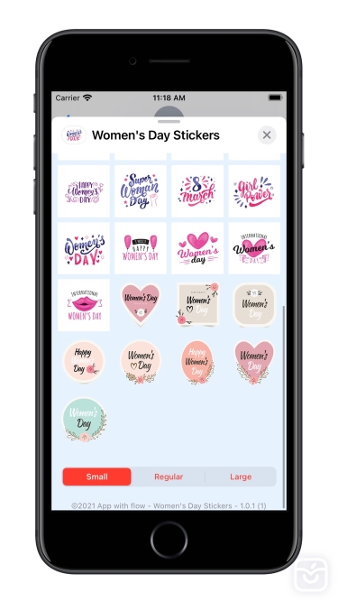 تصاویر Women's Day - GIFs & Stickers