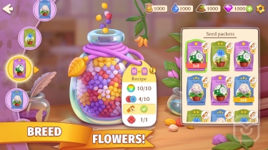 تصاویر Florescence: Merge Garden ++