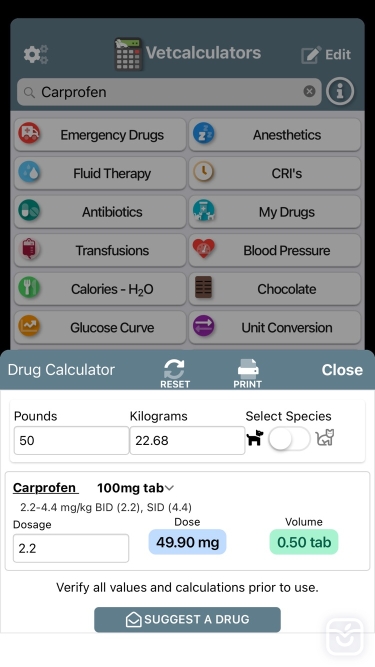 تصاویر Vetcalculators