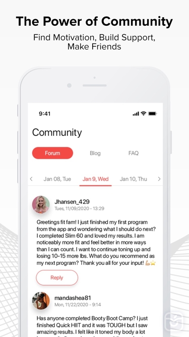 تصاویر Jillian Michaels | Fitness App
