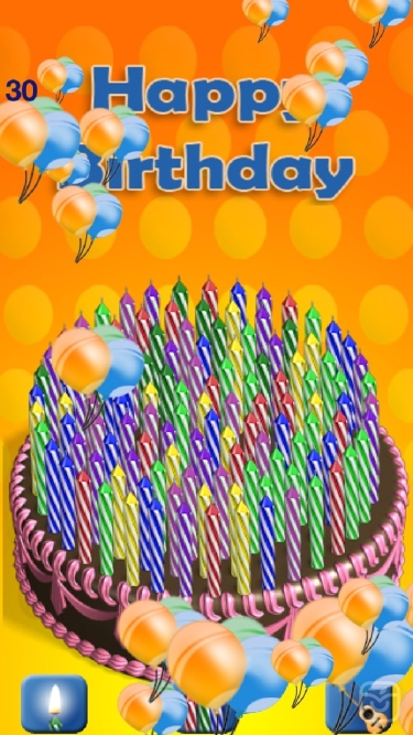 تصاویر Birthday Cake - Blow out the candles