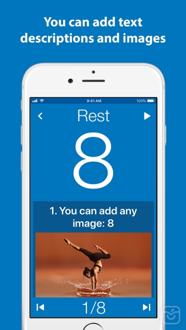 تصاویر Tabata Timer: Interval Timer. ++