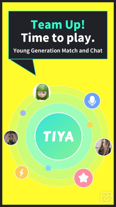 تصاویر Tiya - Voice Chat & Match