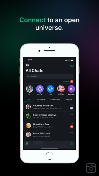 تصاویر Element Messenger