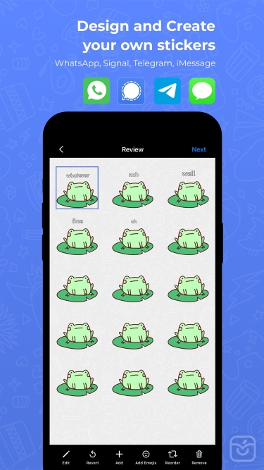 تصاویر SigStick Sticker Maker ++