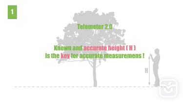 تصاویر Telemeter. Distance and Height