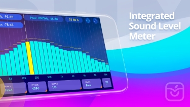 تصاویر Audio spectrum analyzer EQ Rta