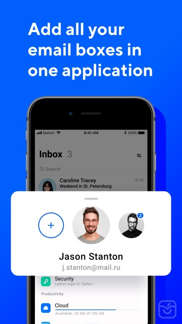 تصاویر Email App –  Mail.ru