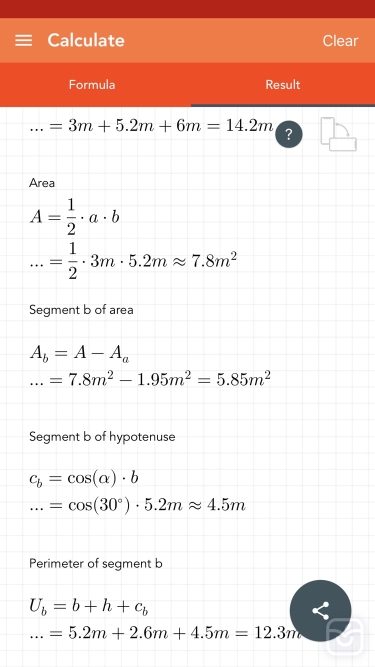 تصاویر Solve Right Triangle Pro