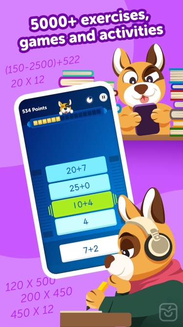 تصاویر Math Learner: Learning Game