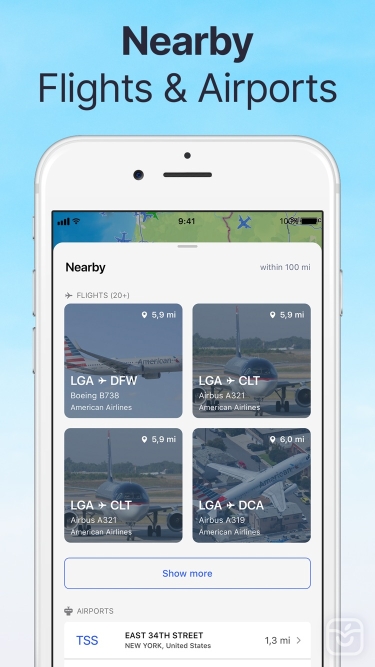 تصاویر Planes Live - Flight Tracker ++