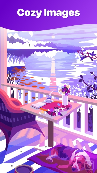 تصاویر Hey Color: Paint by Number Art