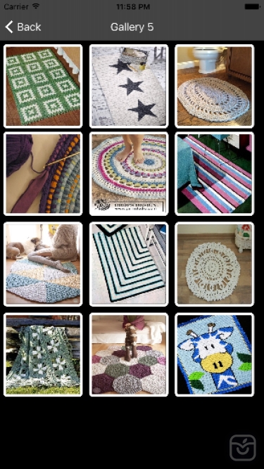 تصاویر Crochet Rug Patterns
