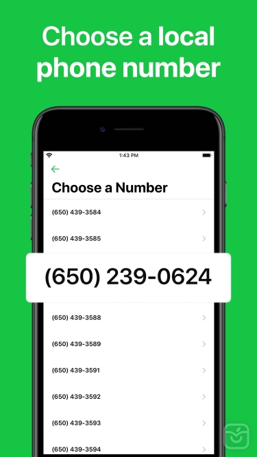 تصاویر Second Line 2nd Phone Number