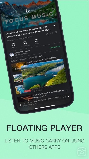 تصاویر TubeMax:Video and Music Player 