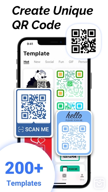 تصاویر QR-Code Generator & QR Creator