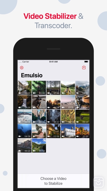 تصاویر Emulsio › Video Stabilizer ++