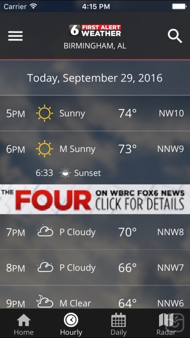 تصاویر WBRC First Alert Weather