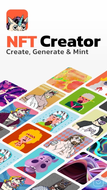 تصاویر AI NFT Art Generator: UniPixel ++