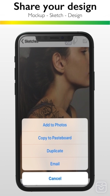 تصاویر Mock-up Art Draw Paint Sketch ++