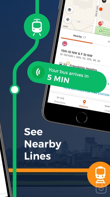 تصاویر Moovit: All Transit Options ++