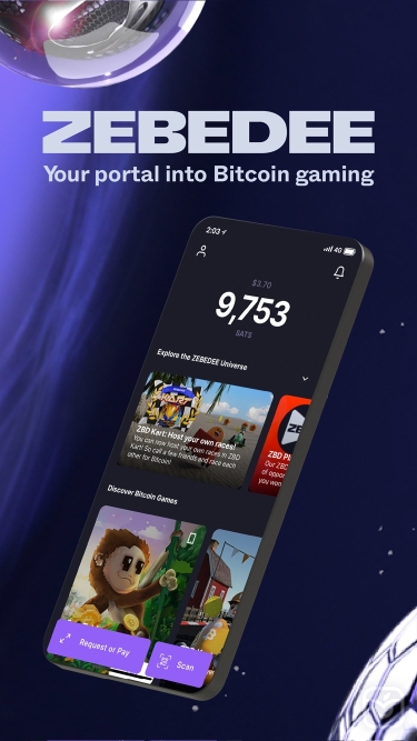 تصاویر ZEBEDEE: Play and earn Bitcoin
