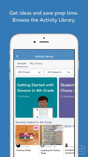 تصاویر Seesaw Class