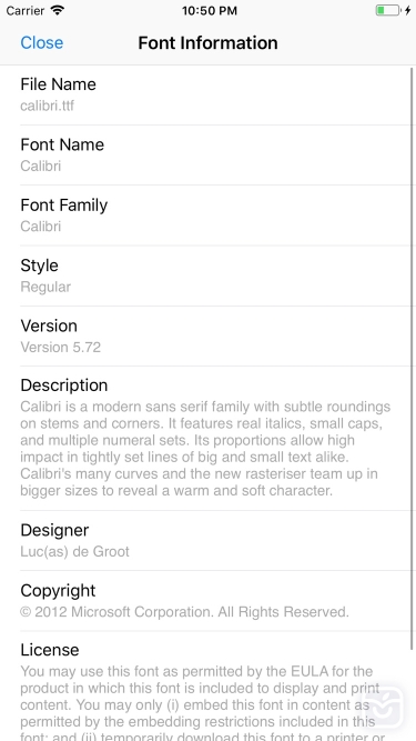 تصاویر AnyFont