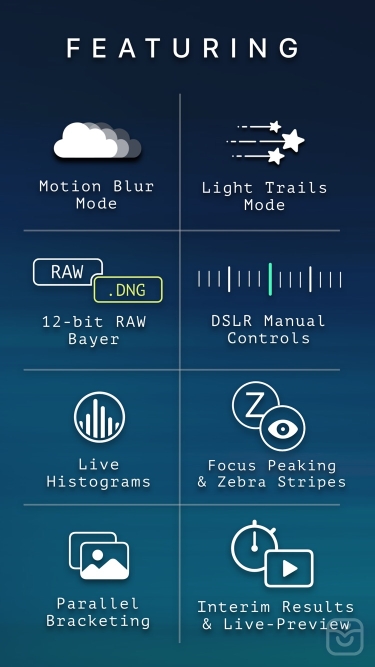 تصاویر ReeXpose - RAW Long Exposure ++